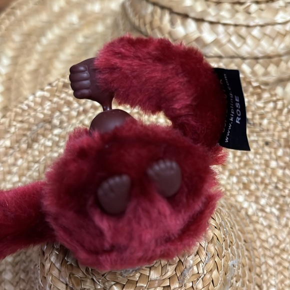 Kipling Red and Green Stuffed Animal Keychains - Picture 11 of 12